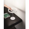 Fabas Luce DOUBLE Table Lamp LED chrome, white, 1-light source