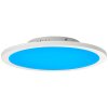 Brilliant ABIE Ceiling Light LED white, 1-light source, Remote control, Colour changer