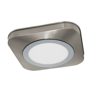 Eglo OLMOS Ceiling Light LED chrome, matt nickel, 1-light source
