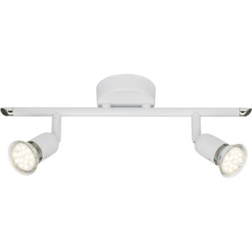 Brilliant LOONA ceiling spotlight LED white, 2-light sources