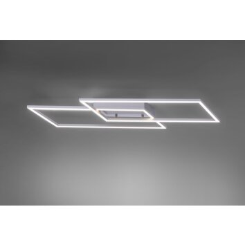 Paul Neuhaus INIGO Ceiling light LED stainless steel, 2-light sources