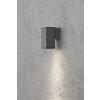 Konstsmide MONZA wall light anthracite, 1-light source