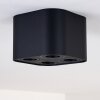 Baishan Ceiling Light black, 4-light sources