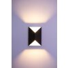 Corozal exterior wall luminaire LED anthracite, white, 2-light sources