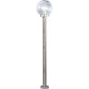 Globo BOWLE II outdoor light stainless steel, transparent, clear, 1-light source