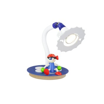 Elobra JACK Table Lamp blue, 1-light source