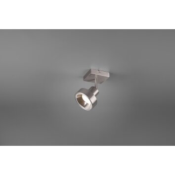 Trio LEON Spotlight LED matt nickel, 1-light source