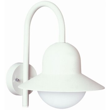 Albert 662 outdoor wall light white, 1-light source