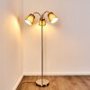 Ascona Floor Lamp matt nickel, 3-light sources