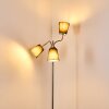 Ascona Floor Lamp matt nickel, 3-light sources