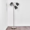 Ascona Floor Lamp matt nickel, 3-light sources