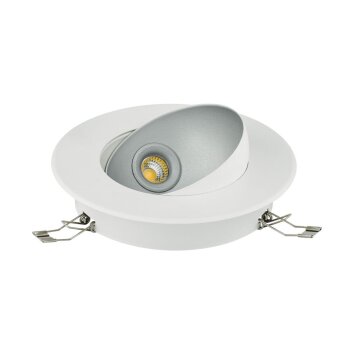 Eglo RONZANO recessed light LED silver, white, 1-light source