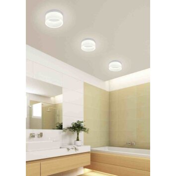 Helestra LIV ceiling light LED white, 1-light source