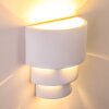 Karatschi wall light white, 1-light source