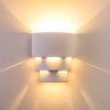 Karatschi wall light white, 1-light source