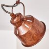 Safari Ceiling Light rust-coloured, 3-light sources