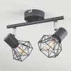 GULLSPANG Ceiling Light anthracite, 2-light sources