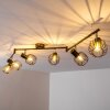 Cancun ceiling spotlight brown, 6-light sources