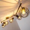 Cancun ceiling spotlight brown, 6-light sources