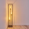IBUSUKI Floor Lamp gold, brass, black, 3-light sources