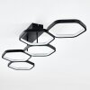 Halmstad Ceiling Light LED black, 1-light source