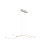 Globo Jorne Pendant Light LED matt nickel, 1-light source