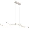 Globo Jorne Pendant Light LED matt nickel, 1-light source