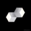 Grossmann GEO Wall and Ceiling light LED aluminium, 2-light sources