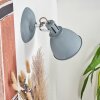 KOPPOM wall light blue, grey, 1-light source
