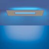 Leuchten-Direkt RECESS Ceiling Light LED white, 2-light sources, Remote control, Colour changer