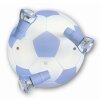 Waldi Fußball ceiling light blue, 3-light sources
