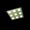 Grossmann BASIC Ceiling Light LED brass, 9-light sources