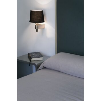 Faro Room wall light matt nickel, 1-light source