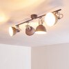 DOMPIERRE Ceiling light grey, white, 4-light sources