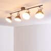 DOMPIERRE Ceiling light grey, white, 4-light sources
