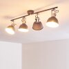 DOMPIERRE Ceiling light grey, white, 4-light sources