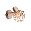 Globo wall light copper, 1-light source