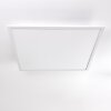 Salmi Ceiling Light LED aluminium, white, 1-light source, Remote control
