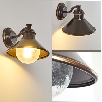 BOCHOLT Outdoor Wall Light copper, 1-light source