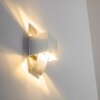 Istanbul wall light stainless steel, 1-light source