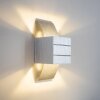 Istanbul wall light stainless steel, 1-light source