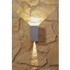 Konstsmide CREMONA outdoor wall light LED stainless steel, 2-light sources
