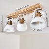 Orny Ceiling Light white, 3-light sources