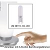 Paul Neuhaus TYRA table lamp LED stainless steel, 1-light source