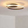 Leksund Ceiling Light LED black, 1-light source