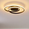 Leksund Ceiling Light LED black, 1-light source