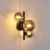 Chariton Wall Light LED black, 3-light sources