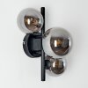 Chariton Wall Light LED black, 3-light sources