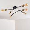 Duvin Ceiling Light black, 6-light sources