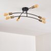Duvin Ceiling Light black, 6-light sources